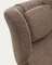 Крутящееся кресло Zalina, светло-коричневый шенилл