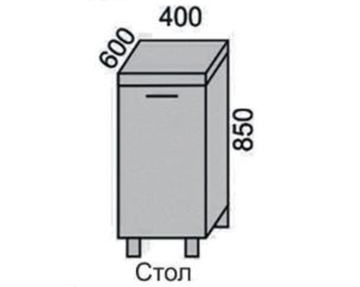 Стол МАРТА 400 НШ-40