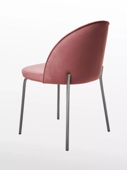 Стул "Мале" 1 шт. Антивандальная ткань, Серебряные ножки