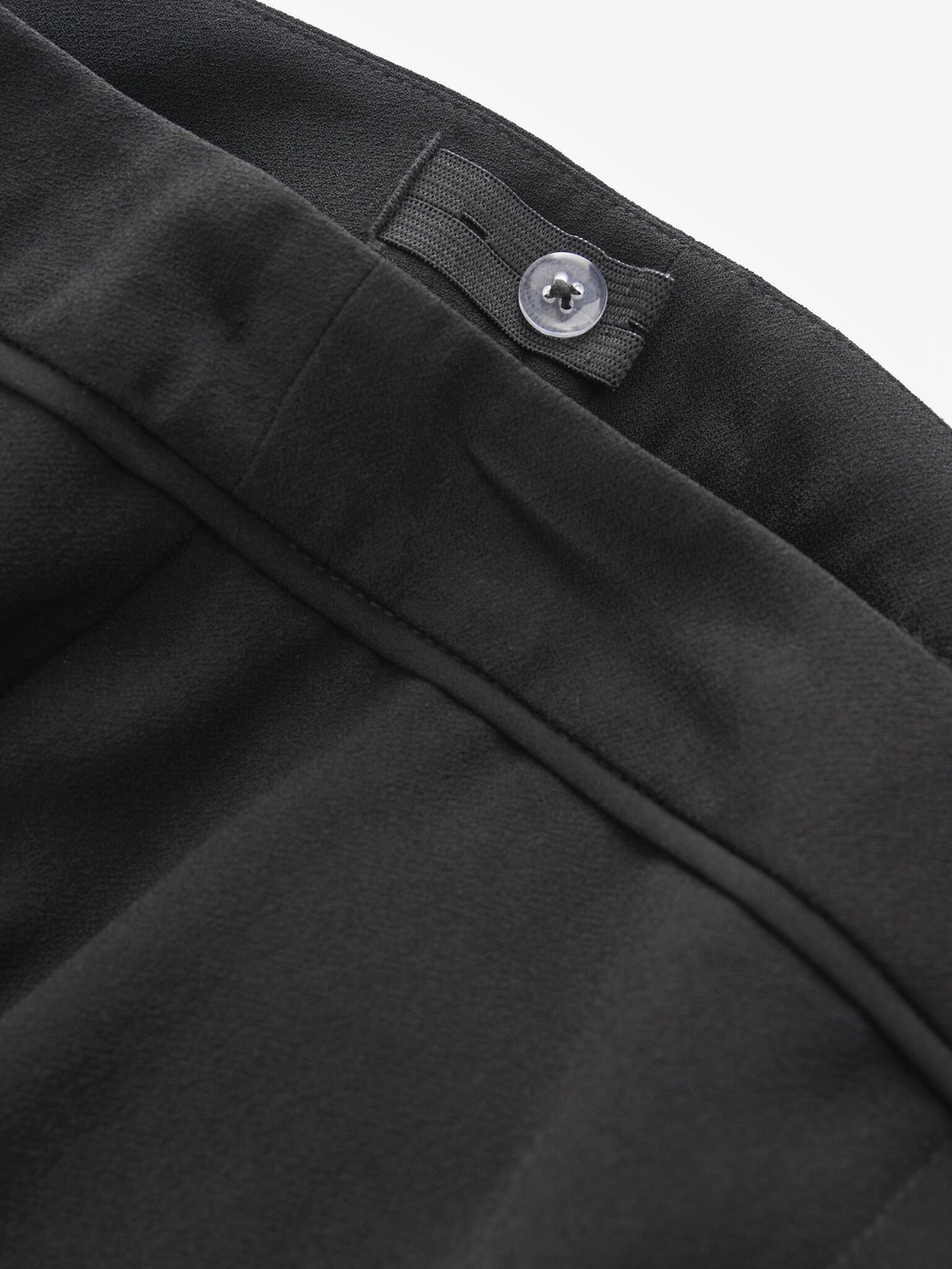 Брюки школьные с высокой талией для девочки Next Q76-908, Черный