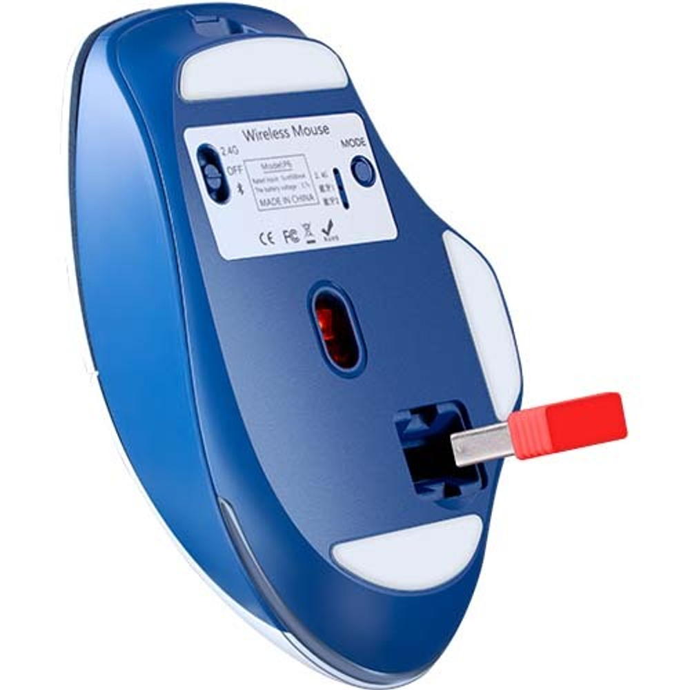 Defender Игровая мышь беспроводная Tisa GM-126 белый + синий
