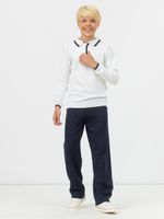 Поло для мальчика AT496 белый