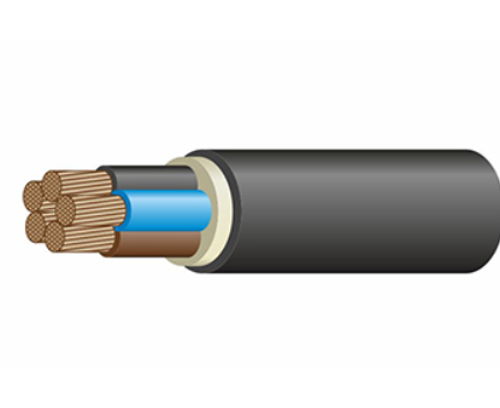 Кабель медный силовой в ПВХ изоляции ВВГнг(А)-LS 5х25-0,66 (мн) ГОСТ