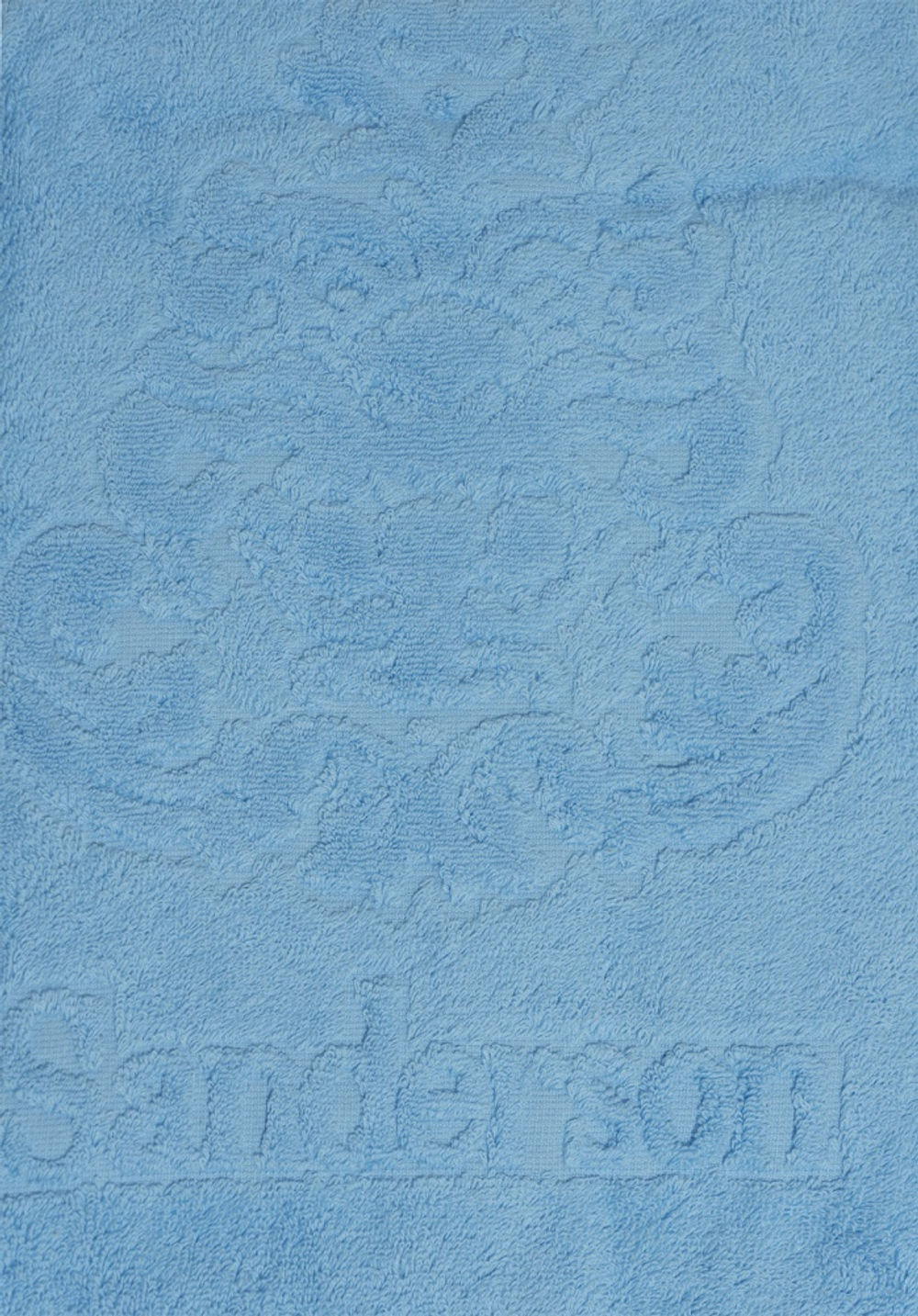 Набор полотенец 3шт Palombella Sanderson Logo navy небесно-голубой