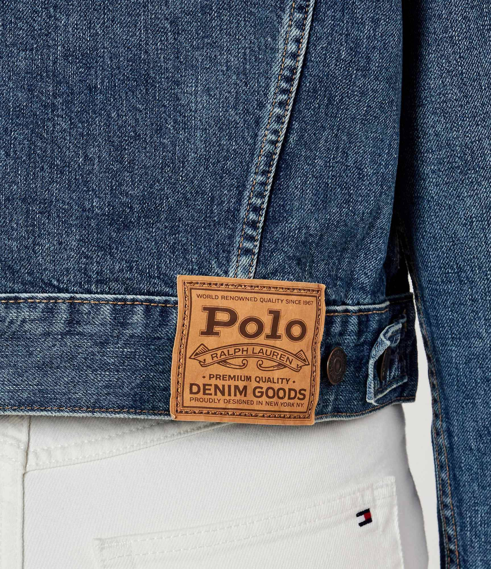 Джинсовая куртка POLO RALPH LAUREN - голубой(211969408)