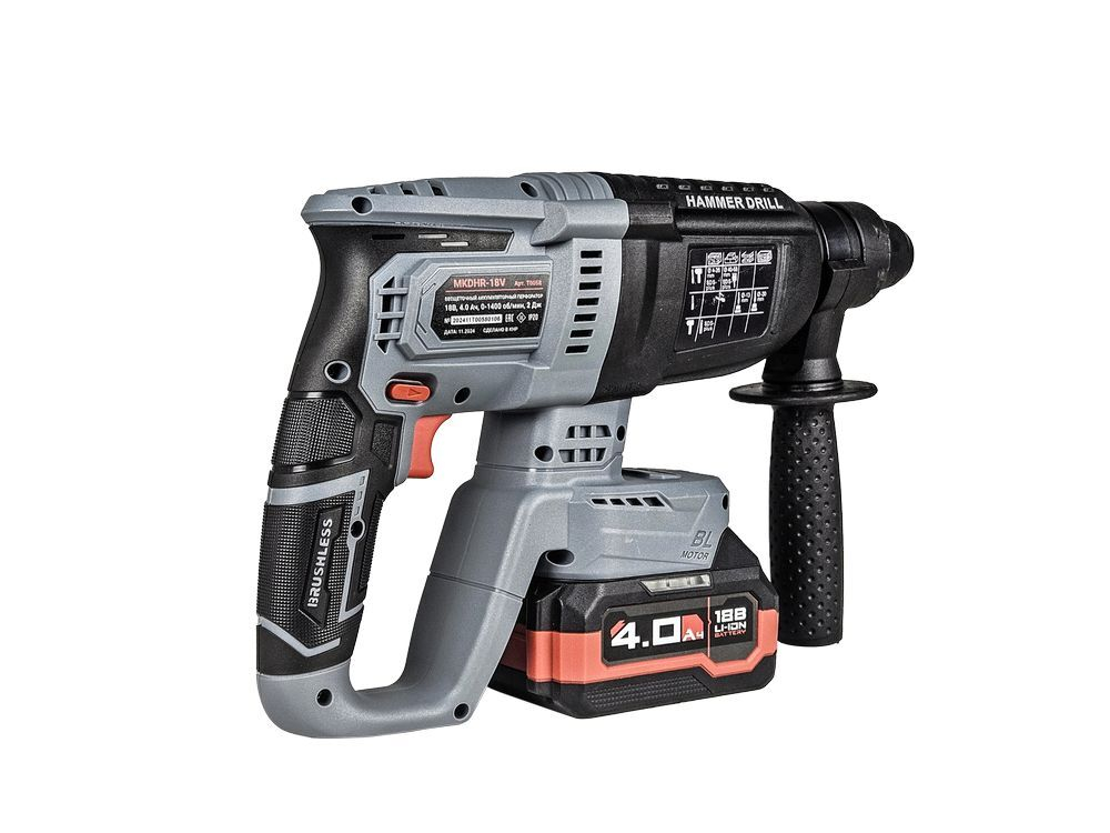 Аккумуляторный бесщеточный НАБОР 3в1 PROFIPOWER ProfiSet-3E18 (Li-ion-2шт, 4Ач, З/У, кейс, E0080,T0056, T0058)