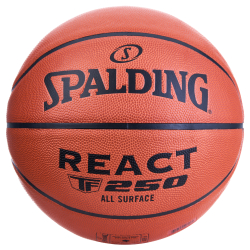 Мяч баскетбольный Spalding TF-250 React 76968z, размер 6, FIBA Approved