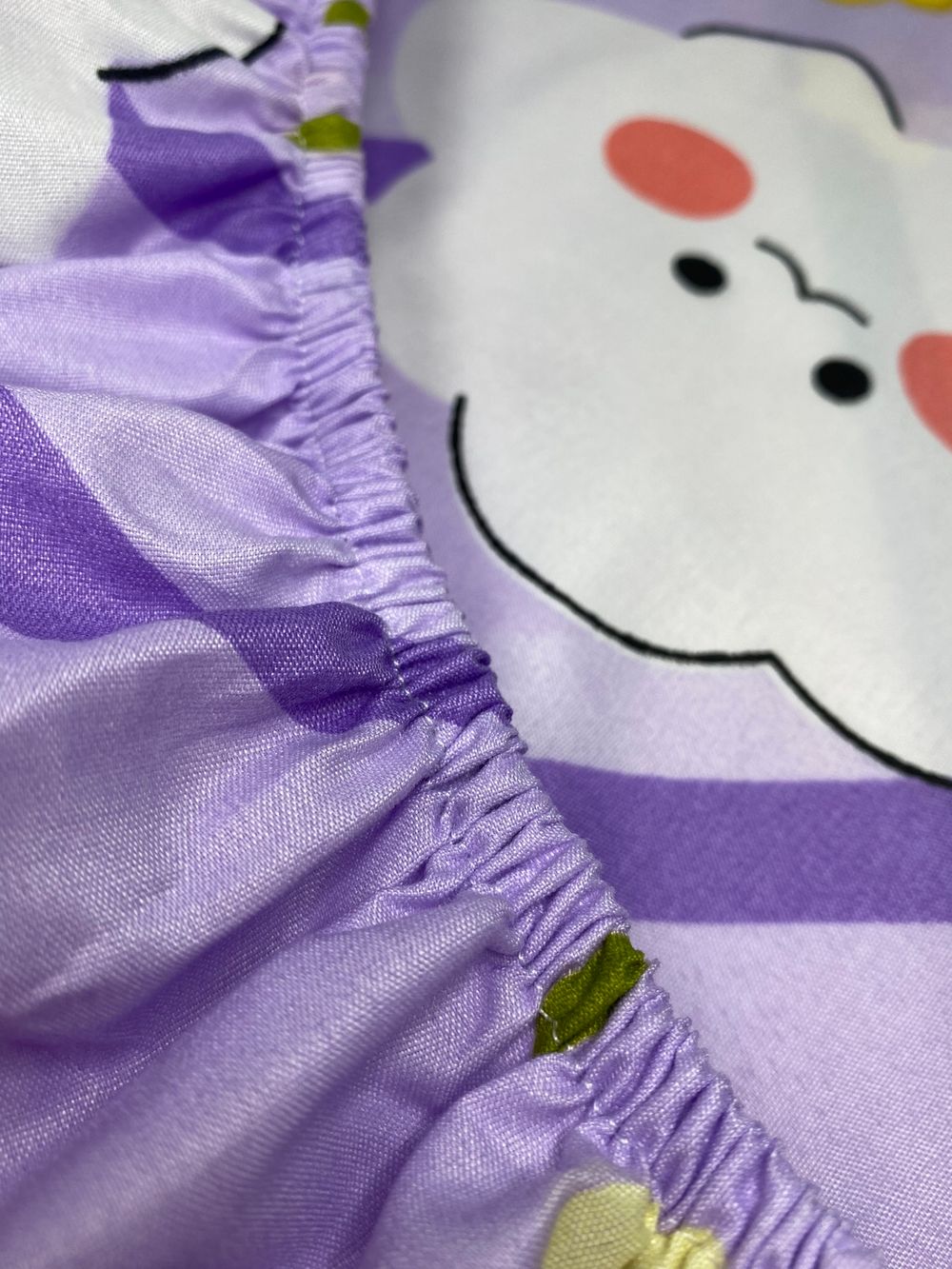 Постельное белье полисатин Simple House "Cloud" 1,5-сп Наволочка 50x70 см 1 шт Простынь на резинке 90x200 см Пододеяльник 145x215 см