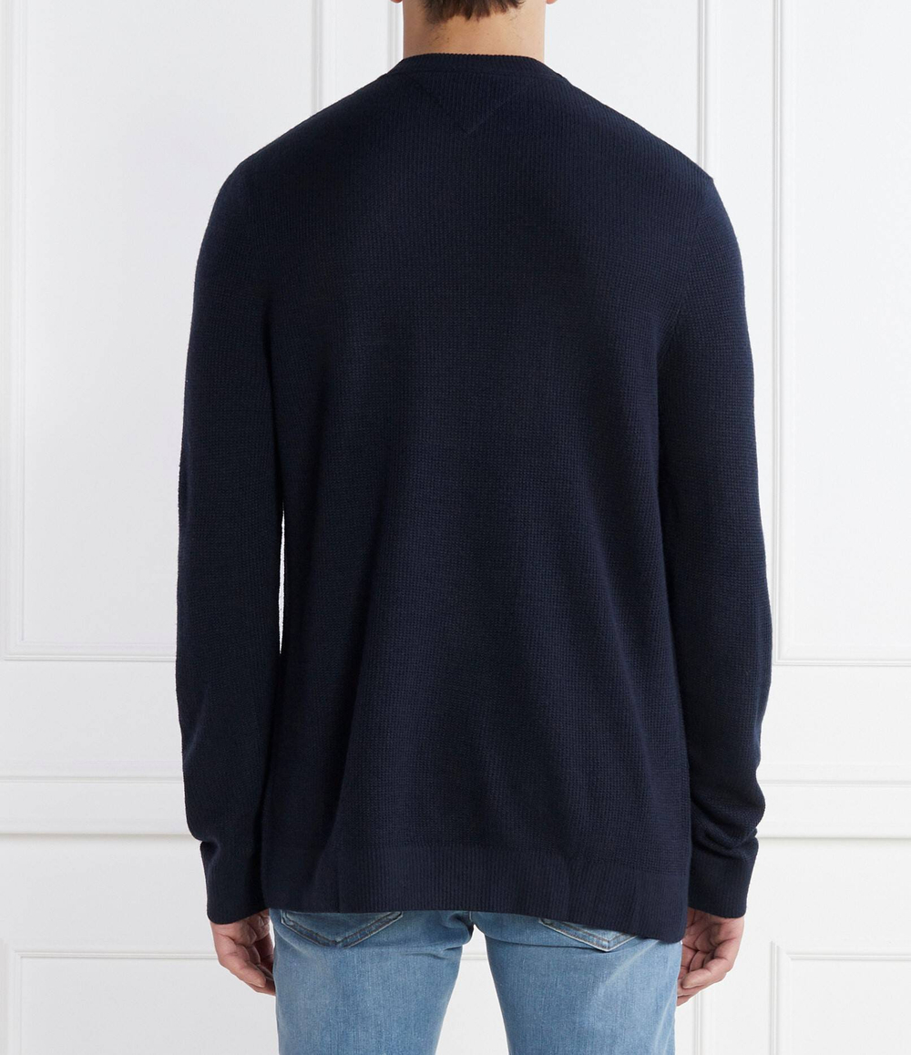 Свитер TJM REG STRCT TONAL FLAG Tommy Jeans - темно-синий(DM0DM18456)