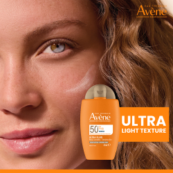 Avene Sun Ultra Fluid Perfector - Легкий тонизирующий флюид SPF 50+, 50 ml