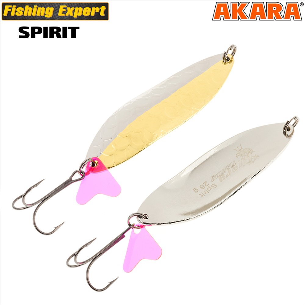 Блесна колебалка Akara 1027 Spirit 28 гр. 012