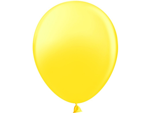 Шар 5" Желтый пастель/ Yellow шаринг