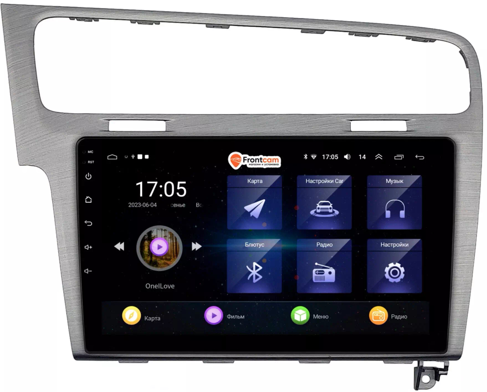 Магнитола для Volkswagen Golf 7 2012-2020 - OEM GT10-048 на Android 10, 2Гб-16Гб