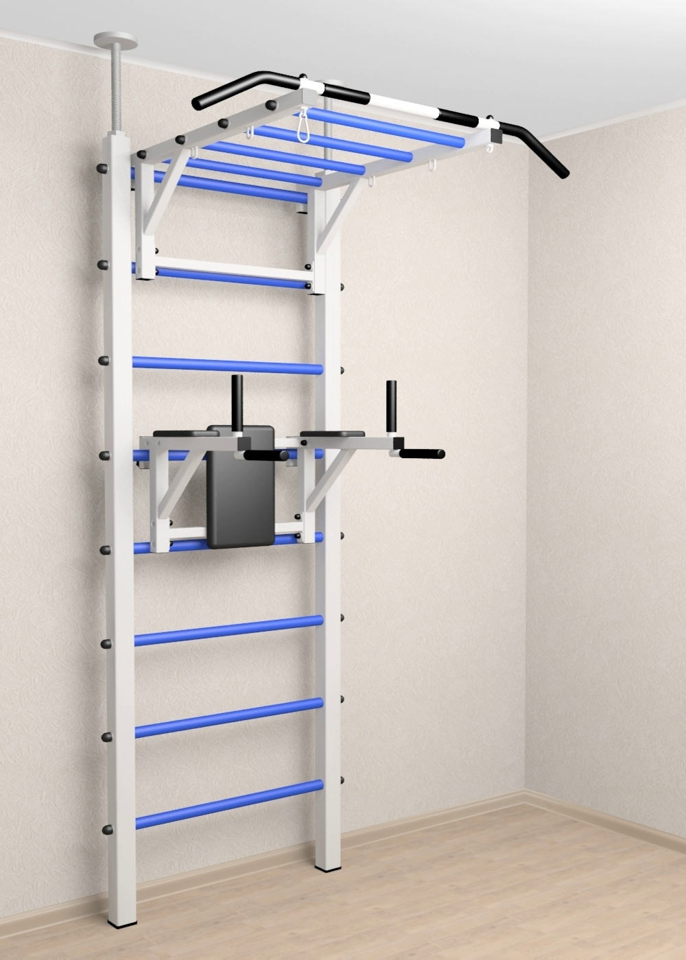 Шведская стенка Sv Sport враспор (Турник рукоход/Брусья)