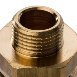 Ниппель переходной 3/4"х3/8" Stout
