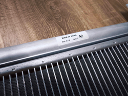 Радиатор кондиционера с ресивером skoda octavia a7 (13-)/vw golf vii (12-)