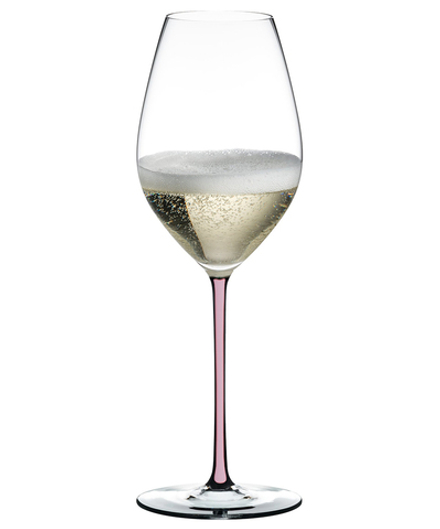 Riedel Фужер для шампанского Fatto a Mano Champagne Wine Glass 445мл с розовой ножкой