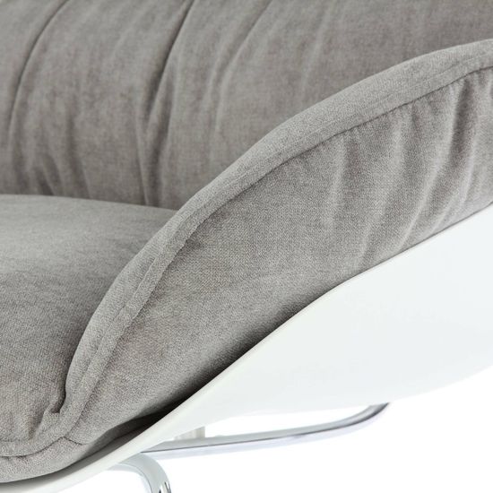 Кресло Bay цвет серый/белый