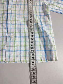 Рубашка Goodlab голубая на 1 год