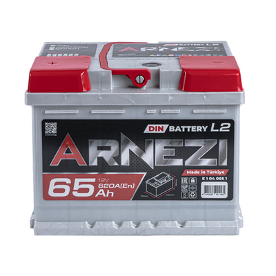 Аккумулятор ARNEZI DIN SMF 65 А/ч прямой L+ 242x175x190 L2 EN 620 А