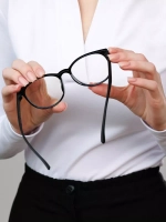 Прозрачные имиджевые очки для компьютера
