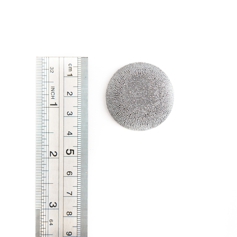 NS142 Полусфера шероховальная, Ø31,7x19мм, AH 3/8"-24 thread, 230 Grit