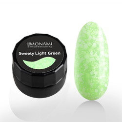 MONAMI Гель-лак Sweety Light Green, 5 г