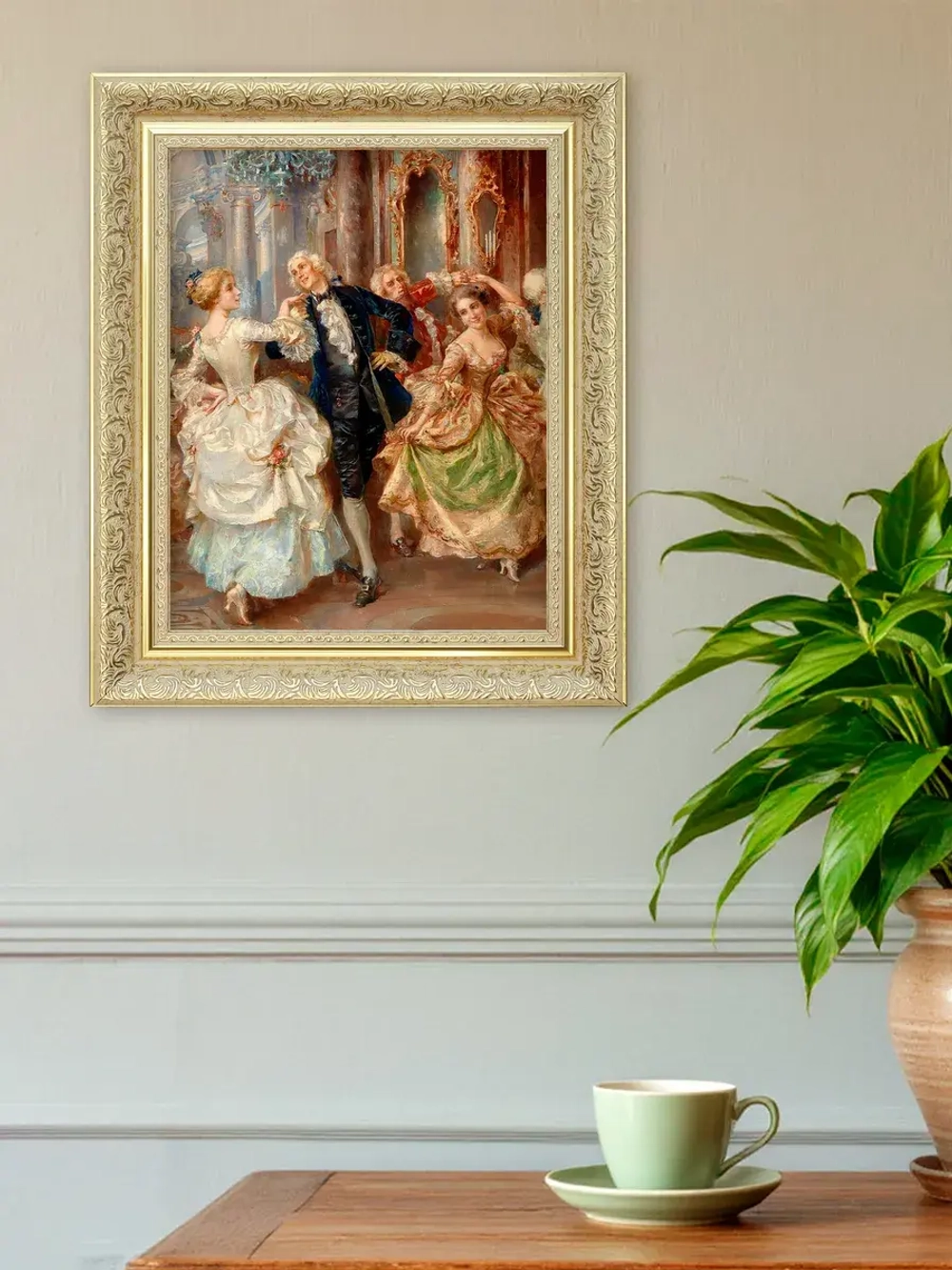 Картина на стену интерьерная на холсте 27*33 см