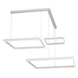 Citilux Дуэт CL719K310 LED Люстра подвесная с пультом Белая