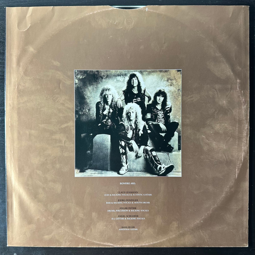 Bonfire ‎– Point Blank (Европа 1989г.)