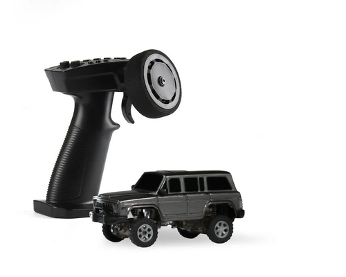 Радиоуправляемый внедорожник Jeep черный c камерой 1:64 4x4 , Набор Sniclo FPV 3015 , Машина+пульт+Очки FPV обновленная модель