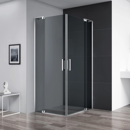 Душевой уголок Cezares SLIDER-A-2-70/80-GRIGIO-Cr