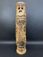 Монументальная резная ваза из кости