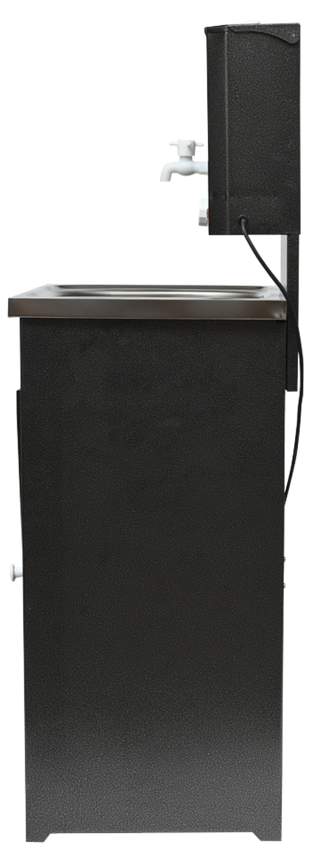 Умывальник дачный "Комфорт" ВИХРЬ с подогревом, нержавейка, серебро