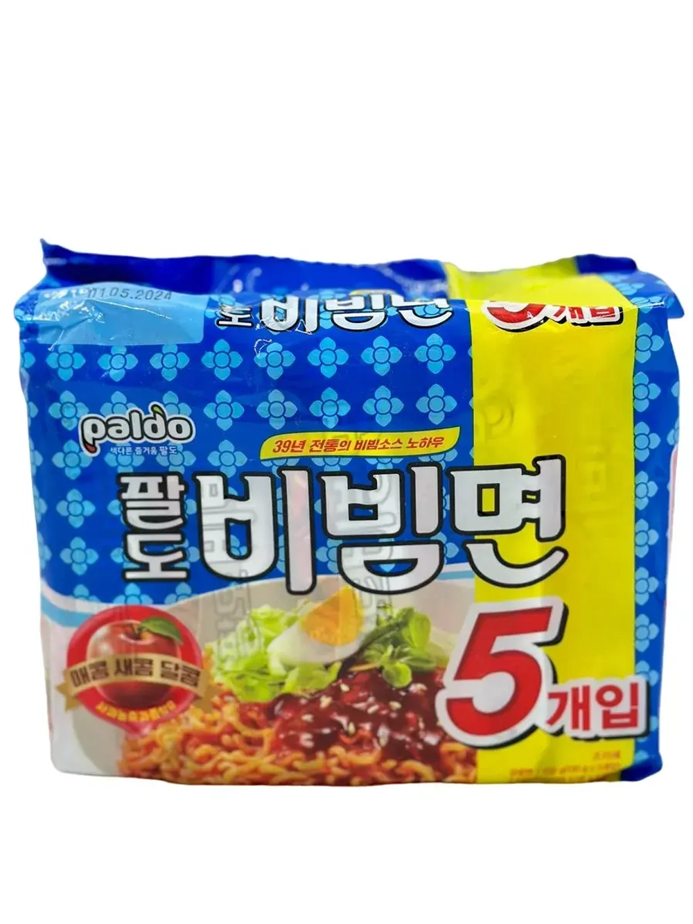 Лапша Пибим Мен с кисло-сладким соусом 130г 5 шт