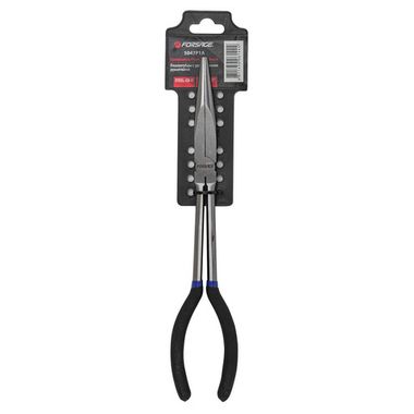 Плоскогубцы с удлиненными рукоятками CR-V 11''-275мм, на пластиковом держателе Forsage F-5047P1A