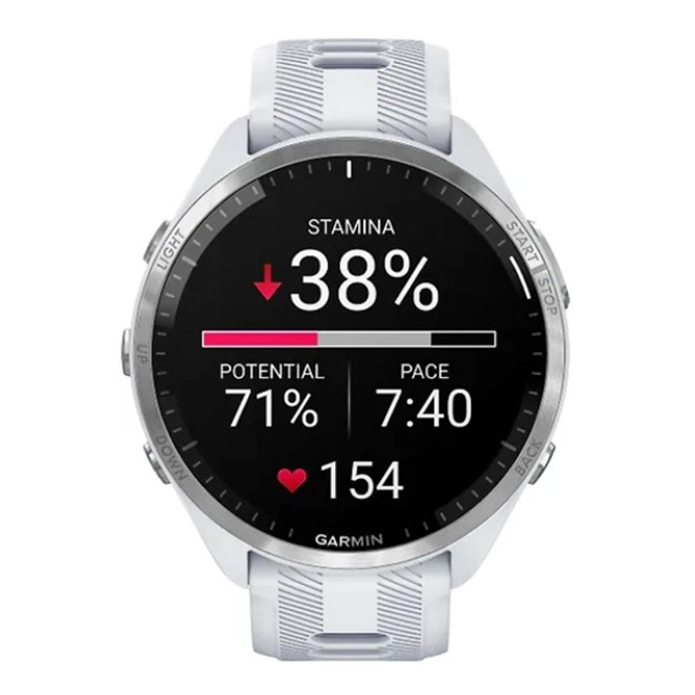 Умные часы Garmin Forerunner 965 светло-серые