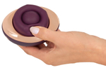 Фиолетовый вращающийся массажёр для вульвы Rotating Vulva Massager