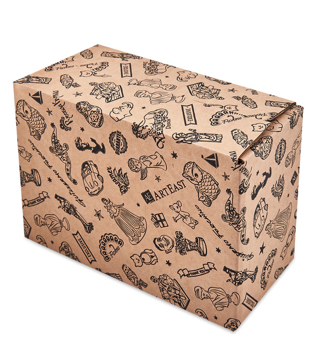 ГКП-32 Коробка 4-х клапанная гофрокартон 230х100х160