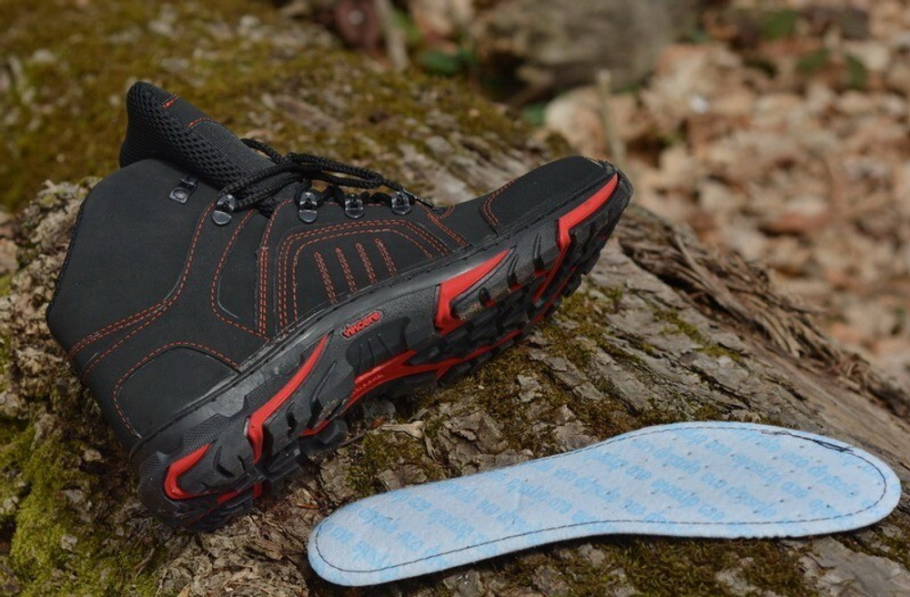 Ботинки мужские ХСН "Страйкер" (черные) лето