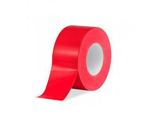 Лента клейкая ТПЛ армированная красная 48мм*50м