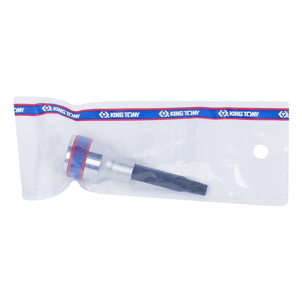 KING TONY (403340) Насадка (бита) торцевая 1/2", L = 80 мм, TORX, T40