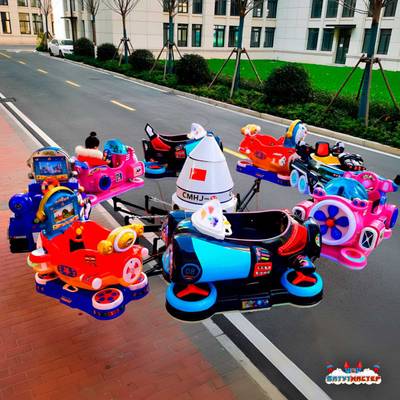 Электрическая Аттракцион карусель «Космический патруль», 4,5×4,5×1,5 м