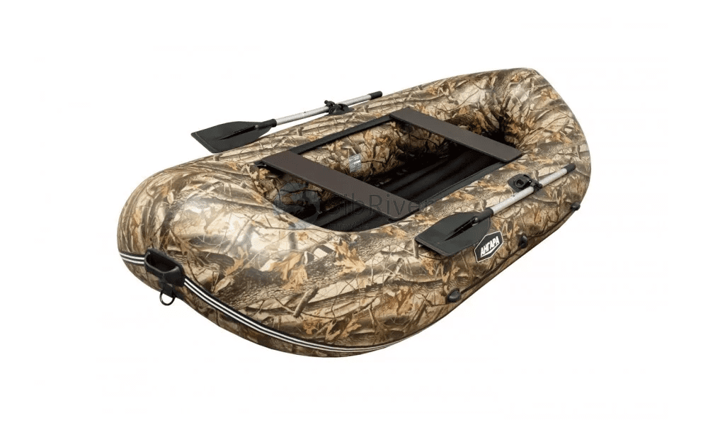 Гребная лодка ПВХ SIBRIVER Ангара-270 НД КМФ (Лес)