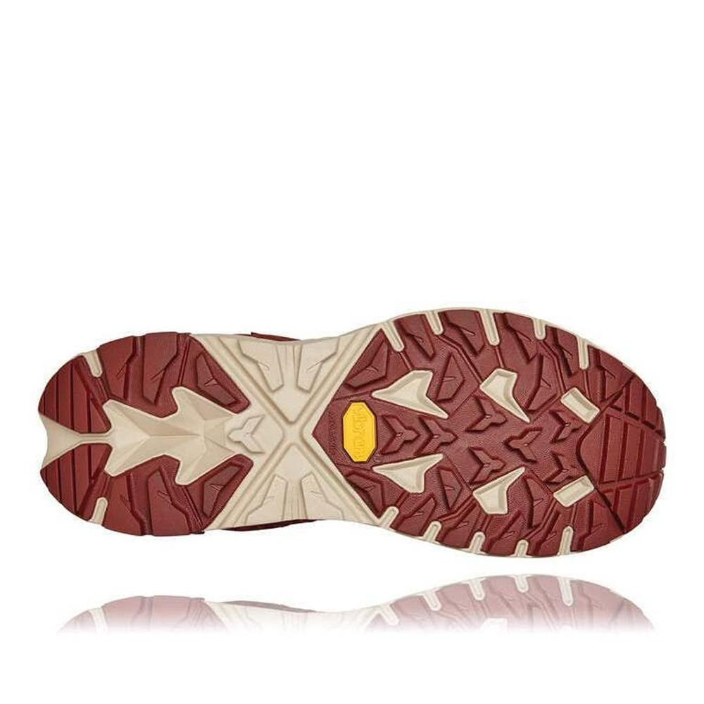 Кроссовки женские HOKA W ANACAPA LOW GTX Cherry Mahogany / Hot Sauce