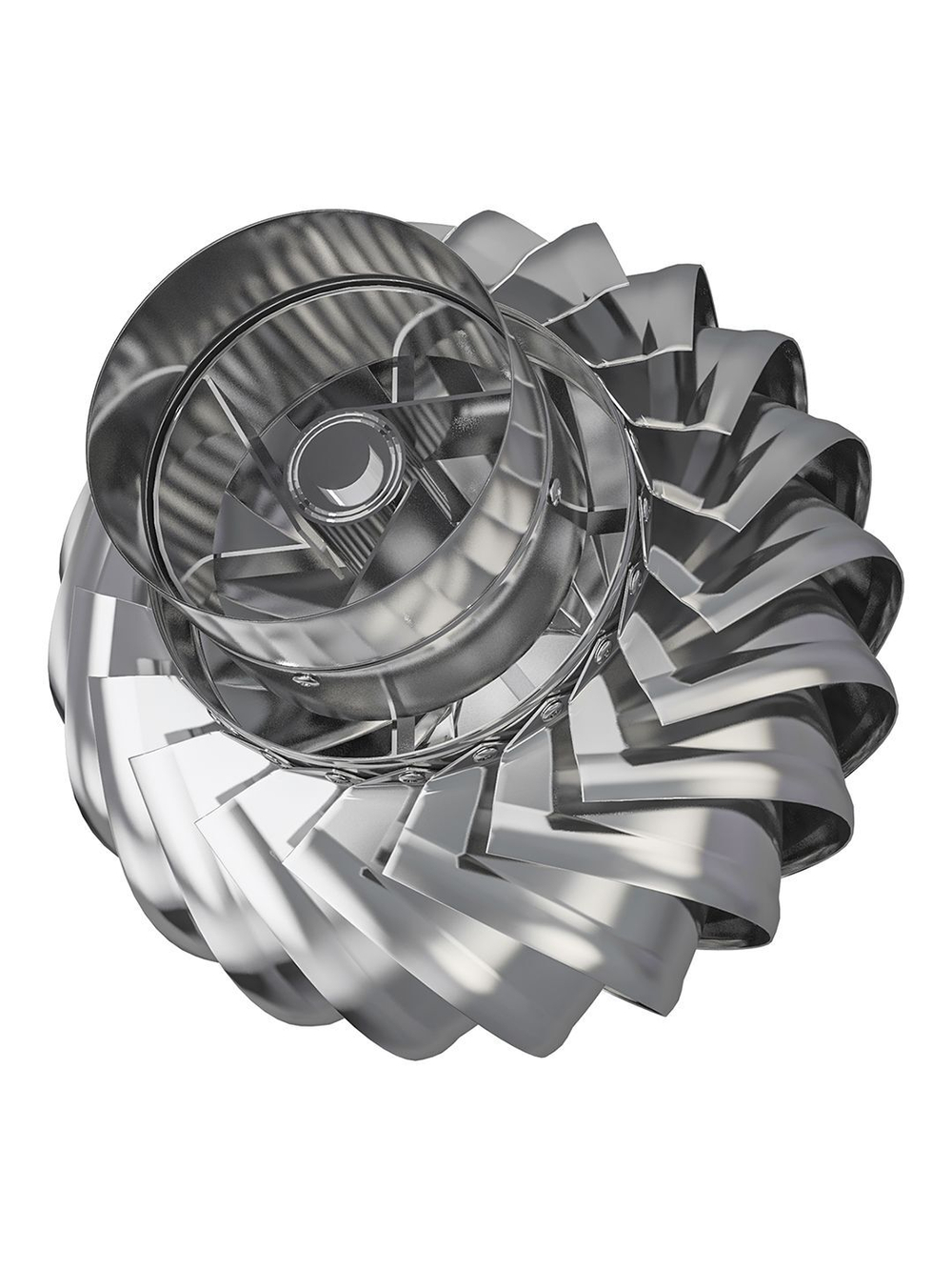 Турбодефлектор ТД фланец D150 нерж.сталь ERA