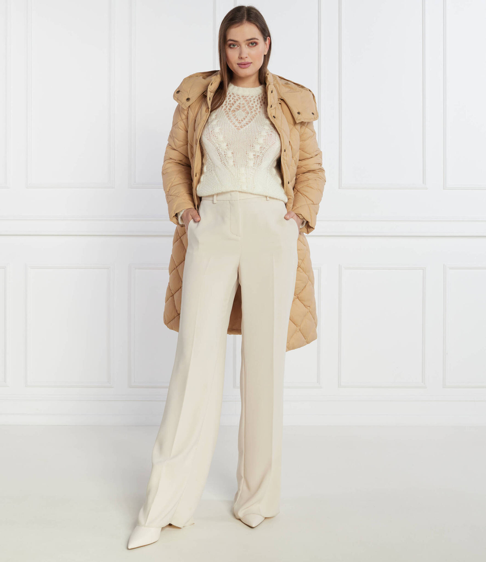 Хлопковый свитер TWINSET - белый(232TP3110)