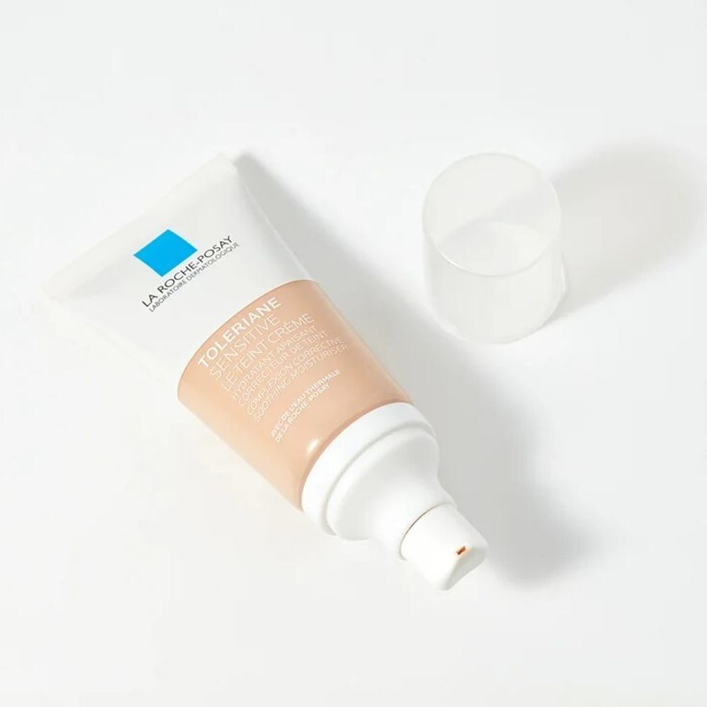 La Roche-Posay Toleriane Sensitive Le Teint Тонирующий увлажняющий крем для чувствительной кожи, светлый оттенок, 50 мл