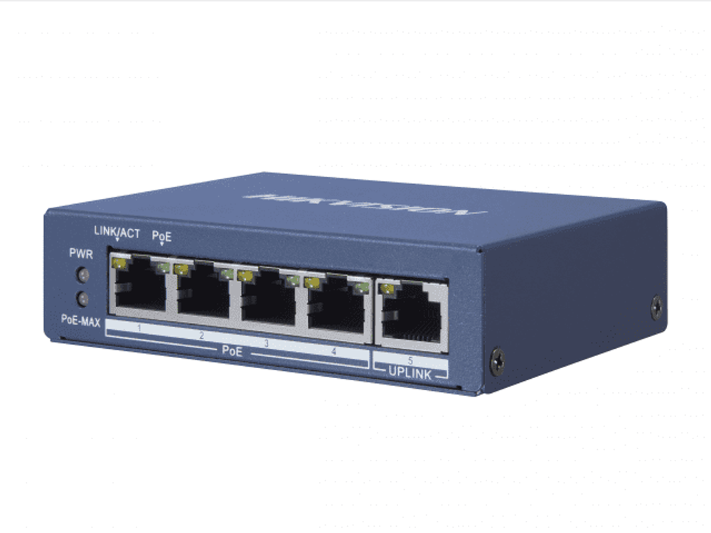 Hikvision DS-3E0505P-E Сетевое оборудование