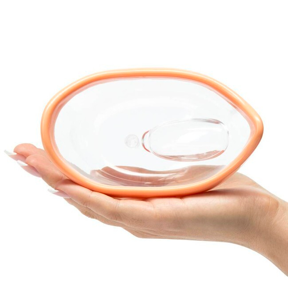 Вагинальная помпа с вибрацией Vagina Vibrating Sucker (Цвет: прозрачный с черным)